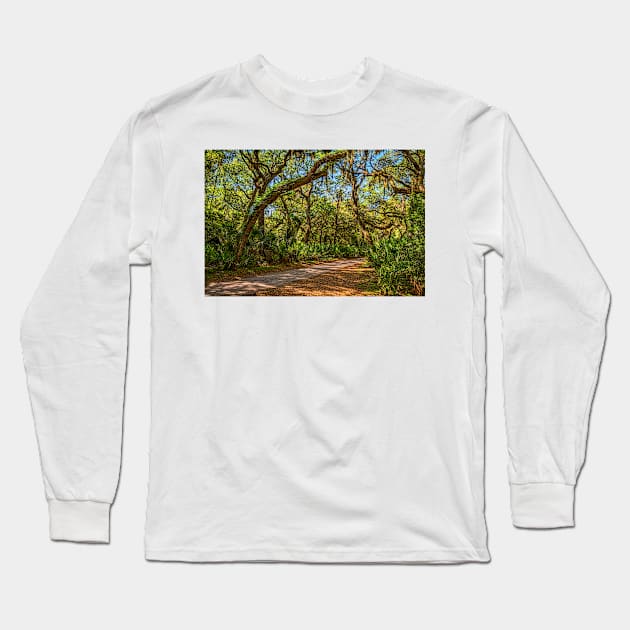 Cumberland Island National Seashore Long Sleeve T-Shirt by Gestalt Imagery